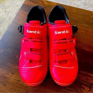 Santic Cycling Shoes // Women’s // Red // Size 38